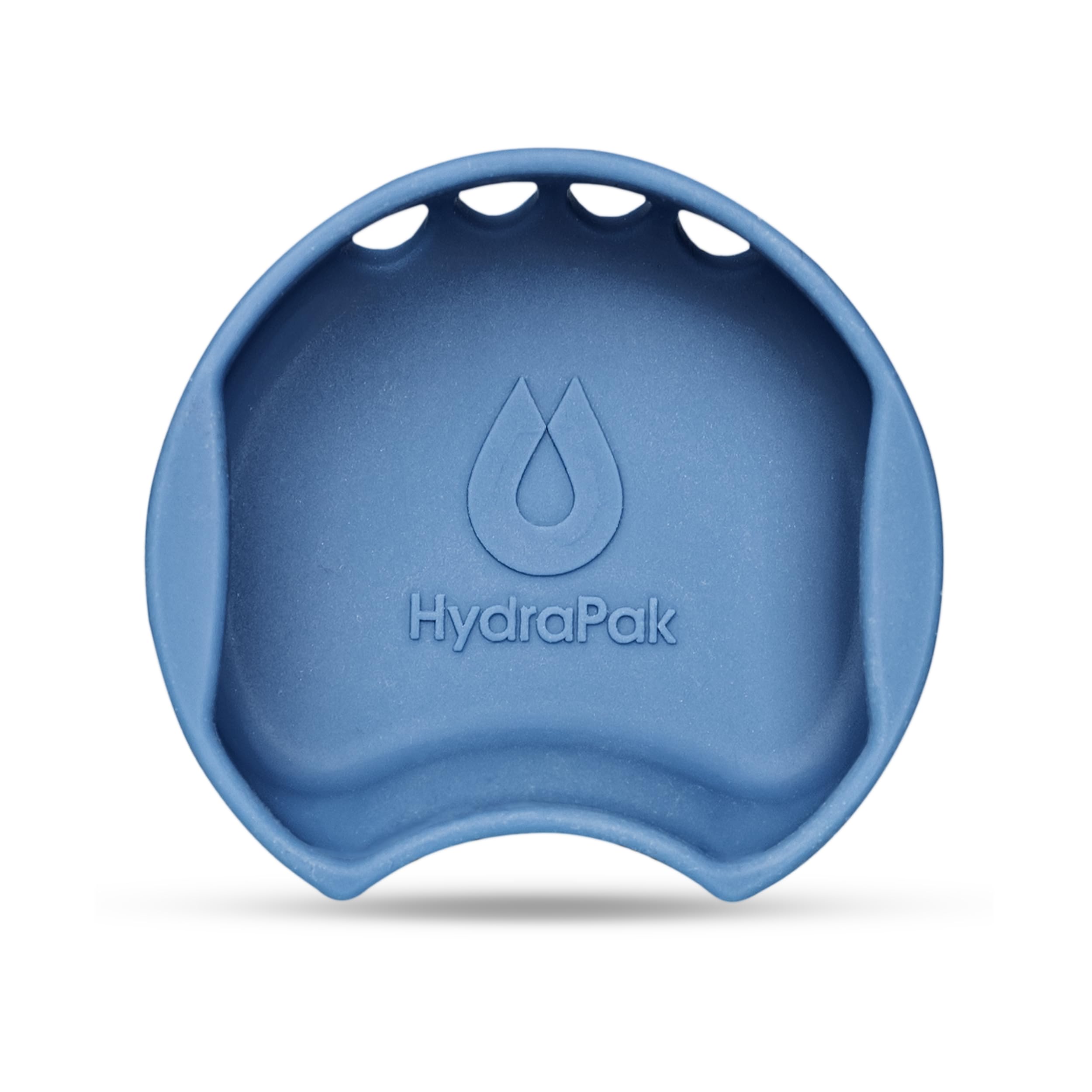 HydraPak Watergate Wide Mouth Splash Guard - BPA & PVC Free - Fits Most Wide Mouth Bottles, Bay Blue