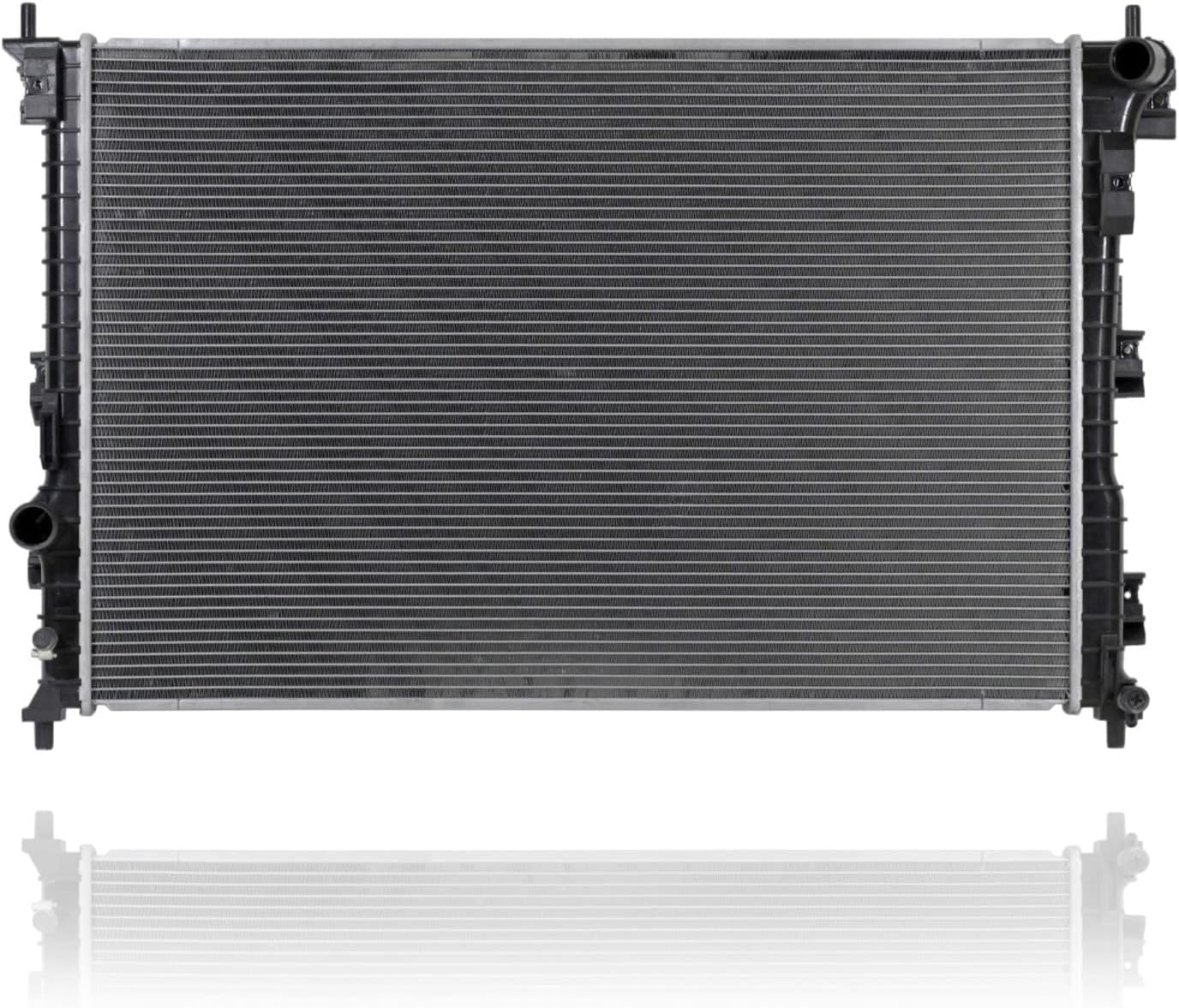 Radiator - Pacific Best Inc. Compatible/Replacement for 13561 13-Apr'14 Ford Explorer 3.5L Turbo With Power Take-Off - Plastic Tank Aluminum Core