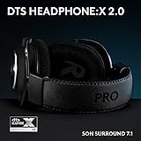 Logitech G Pro X SE Casque Gaming Filaire avec Microphone Micro détachable DTS Headphone X 7.1 pour PC Xbox One Xbox Series X|S PS5 PS4 avec DAC USB - Noir - 3