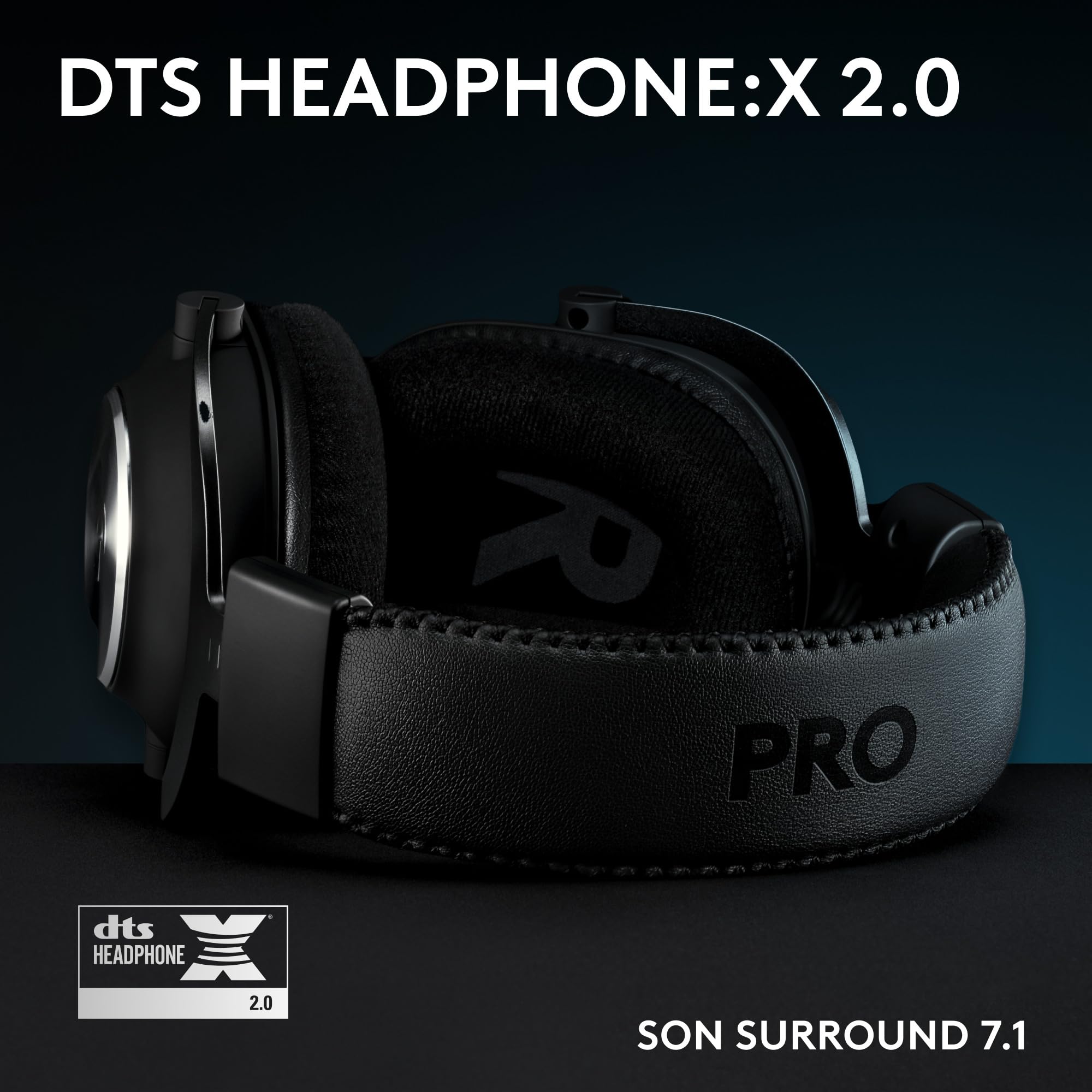 Logitech G Pro X SE Casque Gaming Filaire avec Microphone Micro détachable DTS Headphone X 7.1 pour PC Xbox One Xbox Series X|S PS5 PS4 avec DAC USB - Noir