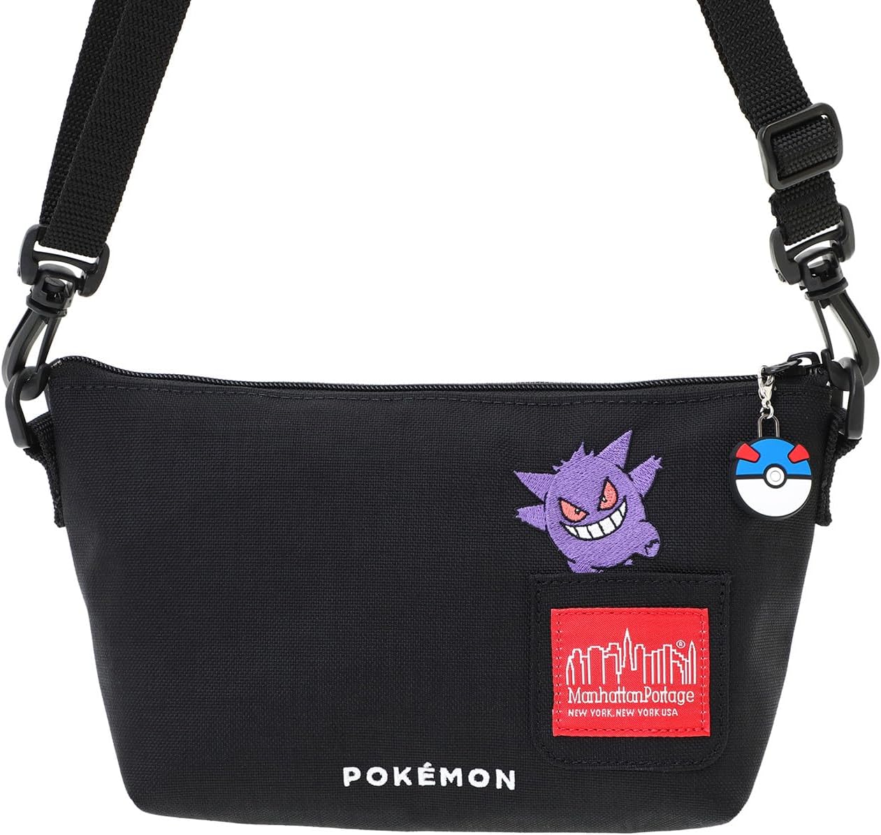 Amazon | Zuccotti Clutch Pokemon 25 BLK | ショルダーバッグ