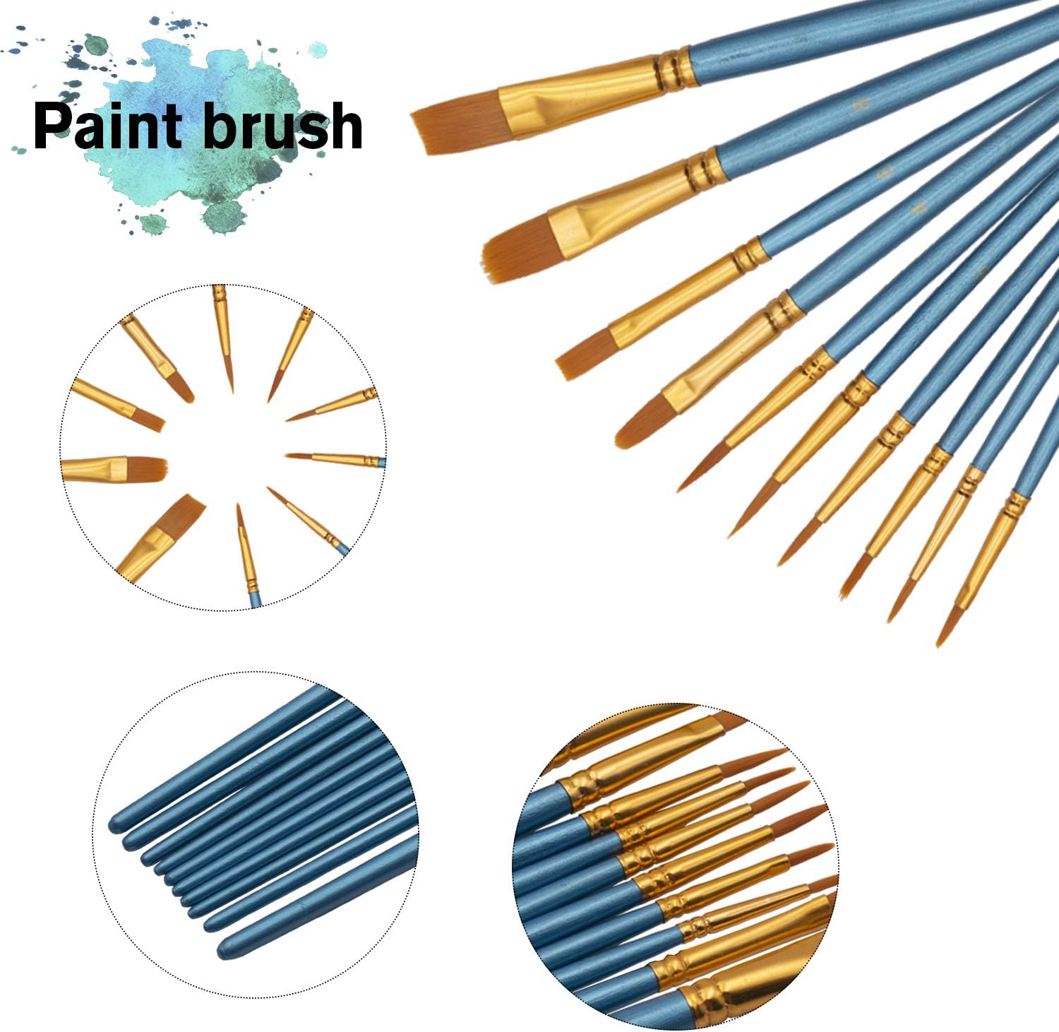 Art Table Easel for Painting and Drawing, Adjustable Wood Easel Stand with Canvas, Acrylic Paint, Brushes and Palettes, Portable Painting Easel for Adults & Artists by ART QIDOO