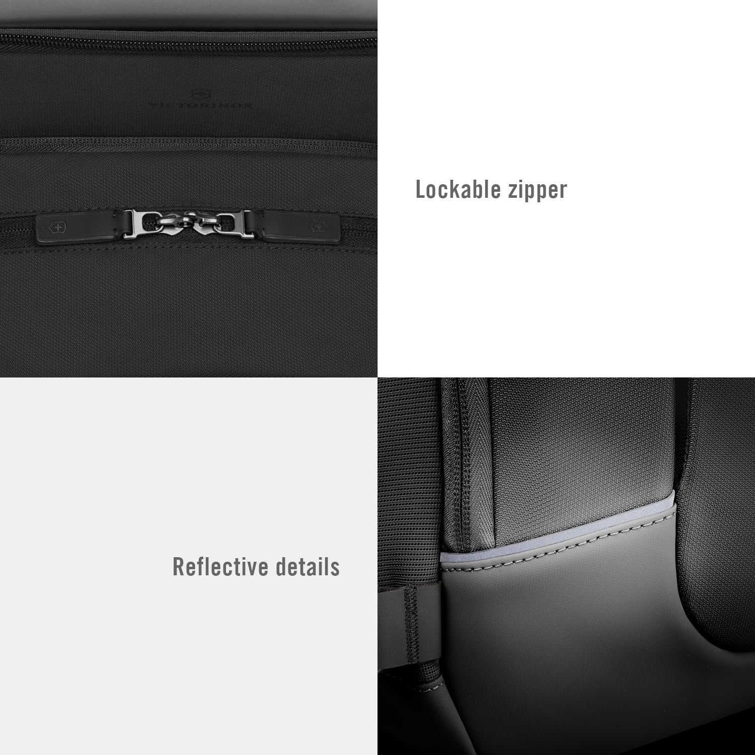 Victorinox Altmont Modern Wheeled Duffel, Bolsa de Viaje con Ruedas, Equipaje de Mano, Maleta Carcasa Blanda, Mujer/Hombre, 42 l, Negro