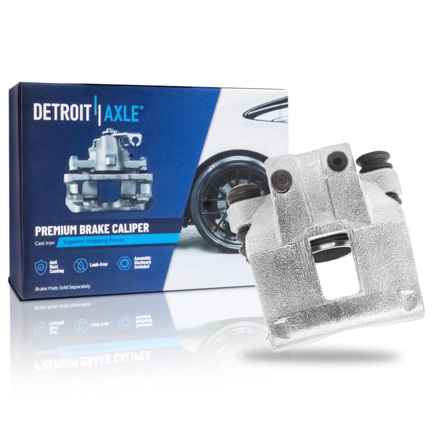Detroit Axle - Rear Left Brake Caliper for Ford 1995-2003 Windstar, 1996