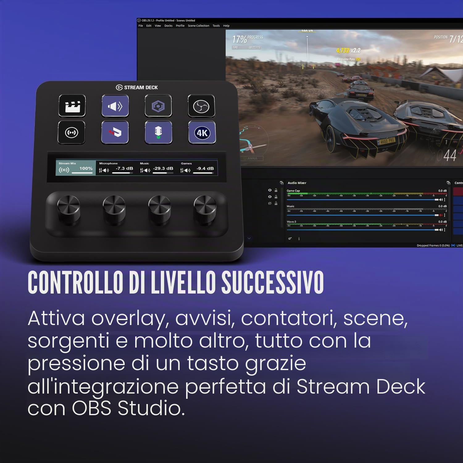 Elgato 4K X - Cattura 4K144 con Latenza Ultra-Bassa su PS5|Pro, Xbox Series X|S, Nintendo Switch 2, OBS e Altro, HDMI 2.1, VRR, HDR10, USB 3.2 Gen 2, per Streaming, Compatibile con PC|Mac|iPad | Password VRR, HDR10, acquisizione fino a 1080p240, USB 3.2 G