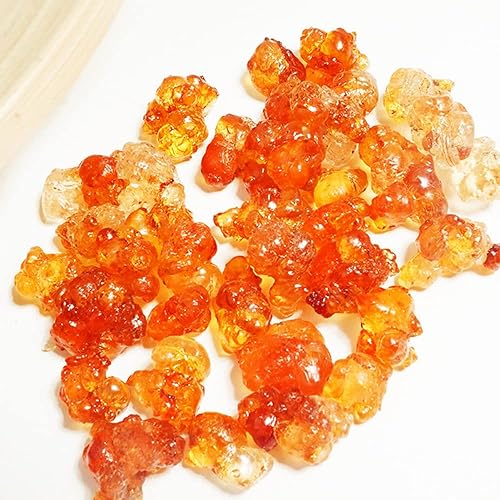 Miniatura 3 de Goma de durazno de resina de durazno seco silvestre secado de melocotón resina Tao Jiao Jelly Festive Party Supplies (8.82 oz0.55 libras)