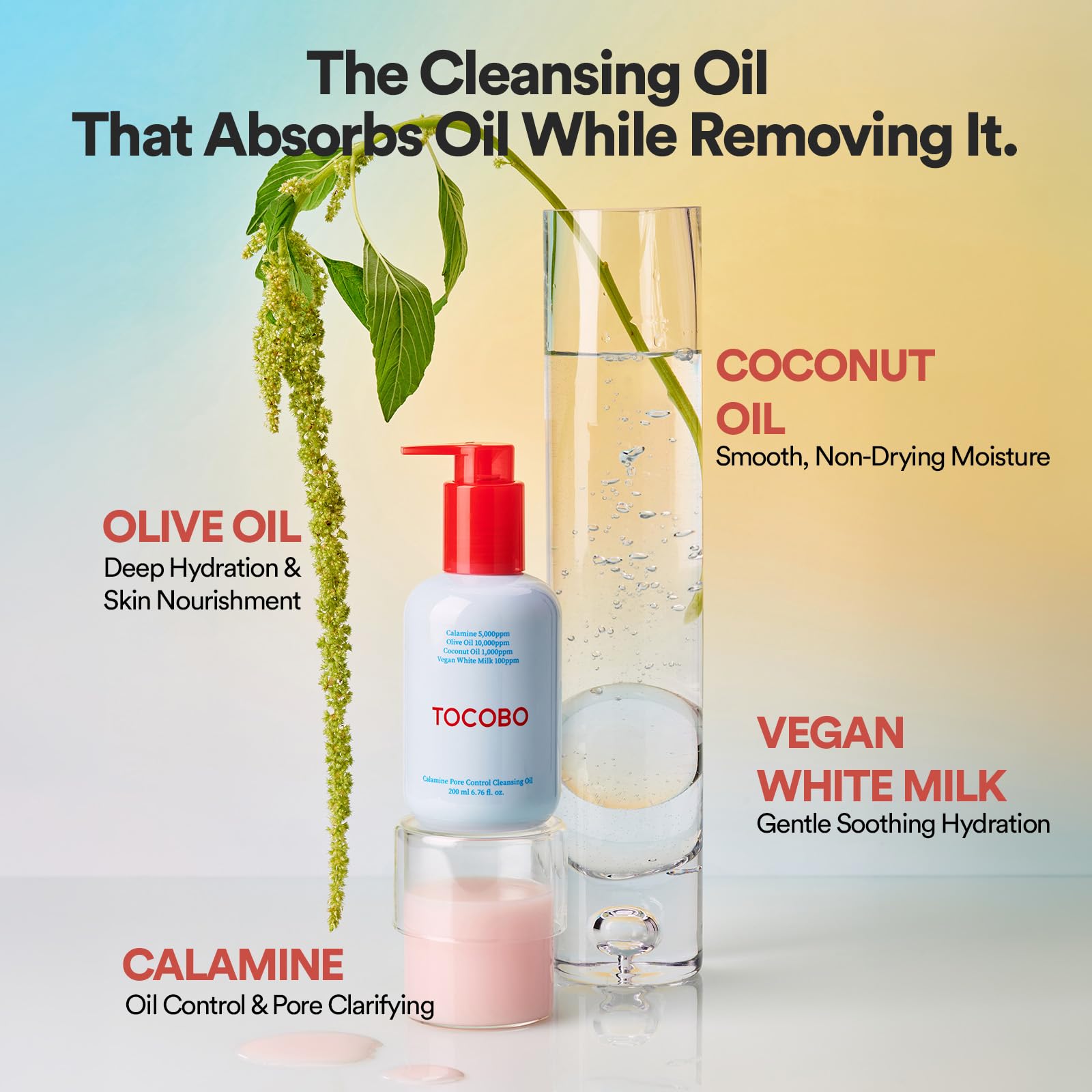 TOCOBO Calamine Pore Control Cleansing Oil (200 ml)