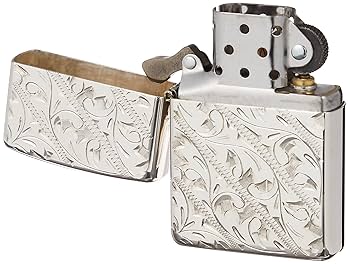 Zippo スターリングシルバー ライター 唐草模様 Amazon.co.jp: ZIPPO(ジッポー) ライター スターリングシルバー