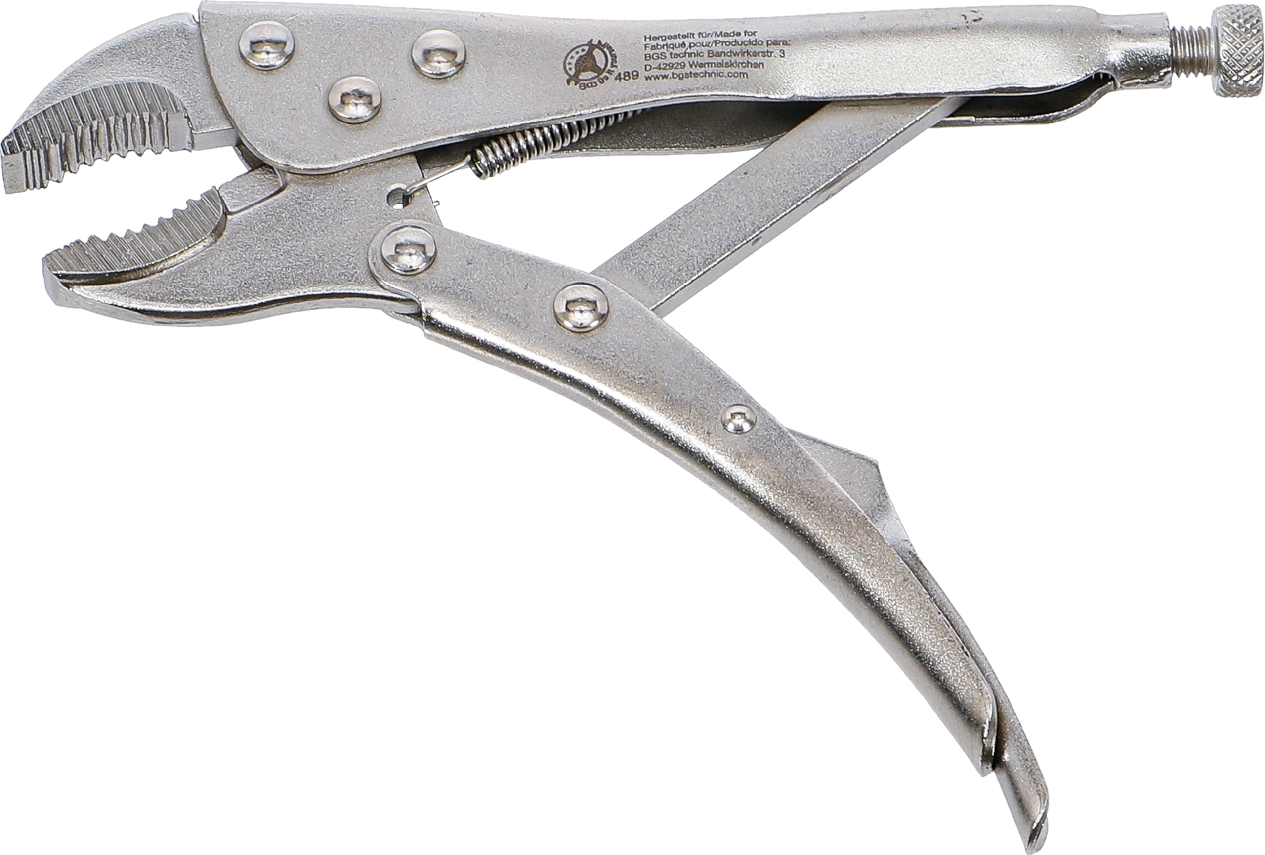 Bgs Do It Yourself Silver Bgs Diy 489 | Self-Grip Pliers | 175 Mm