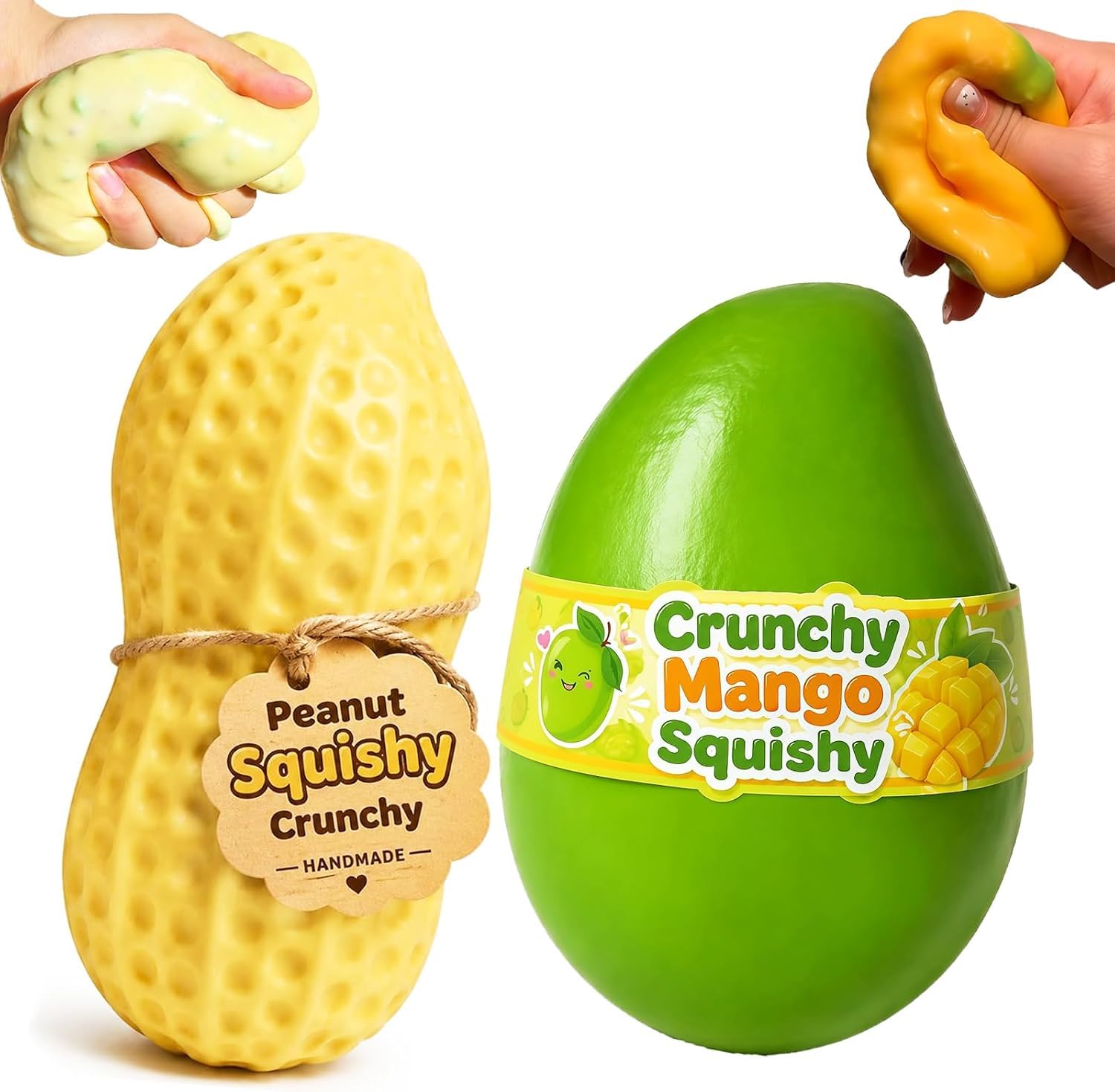 5PCS Crunchy Squishy Slow Crunchy Squishies Squeeze Stress Ball (pink)