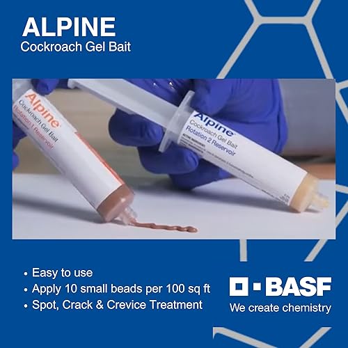 Miniatura 4 de BASF 791899 Alpine Rotation 1 Gel de cucarachas, 4 tubos