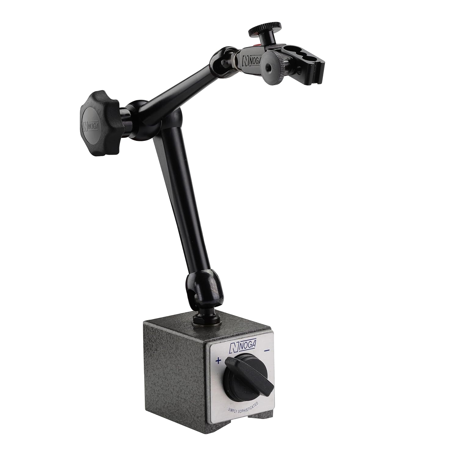 Noga DG61003 Regular Duty Dial Gage Holder Mag Base w/Metal Fine Adjust