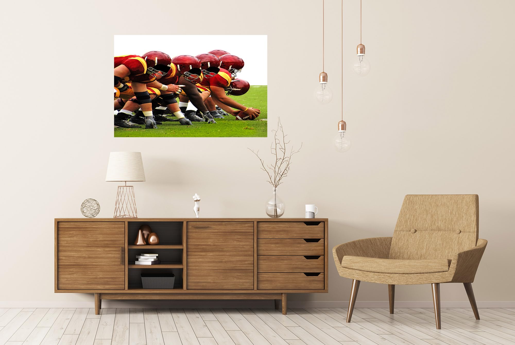 islandburner Prime XXL - Poster americano di football squadra di calcio