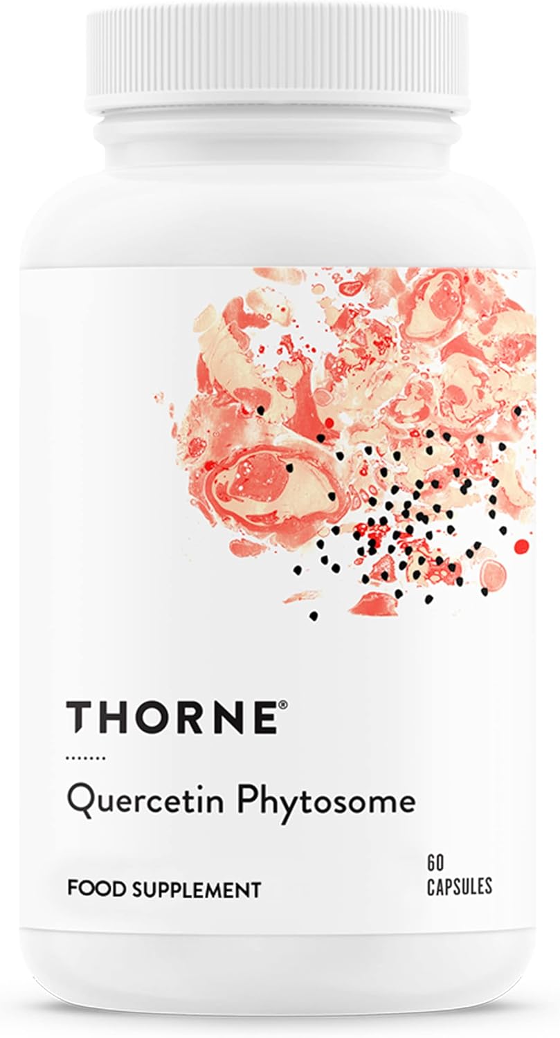 THORNE - Quercetin Phytosome - Exclusive Phytosome Complex for Immune Health, Respiratory Support & Seasonal Allergy Relief* - 60 Servings