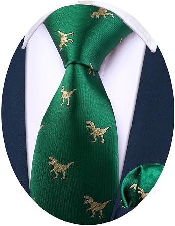 Barry.Wang Boys Slef Necktie Kids Tie Regular Silk Woven Stripe Flower Solid School Uniforms Pocket Square Wedding Party