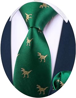BarryWangBoys Necktie Regular Silk Woven in Pakistan