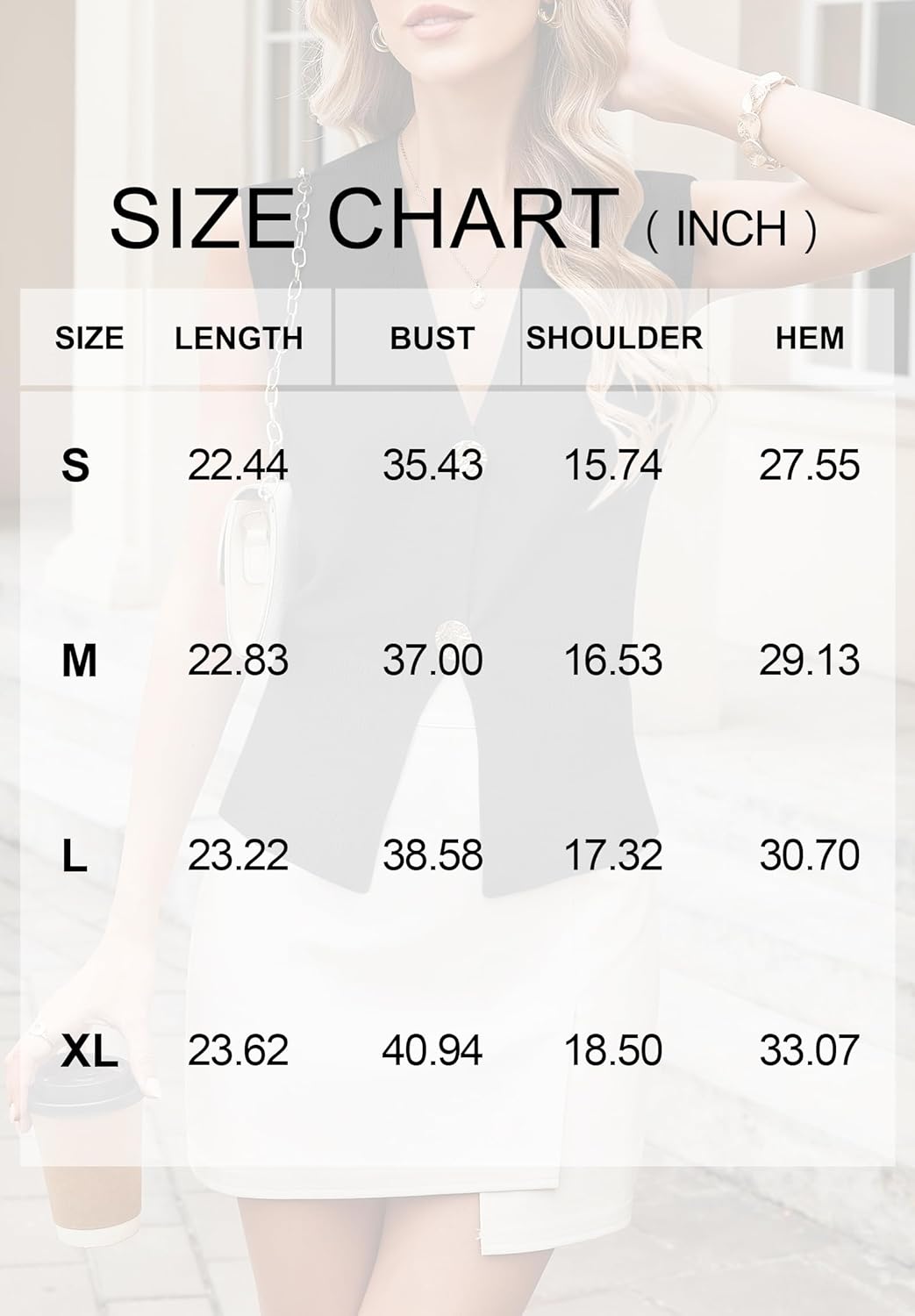 GUOLEZEEV Womens Sweater Vest Button Up V Neck Knit Vest Tops Sleeveless Cardigan Sweaters Tank Top - Image 6