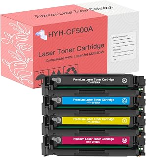 CF500A Cartucho De Toner De Reposição De Alto Rendimento Compatível Para HP LaserJet Pro M254DW M254NW M280NW M281FDW M281FDN Impressoras Combo Pack