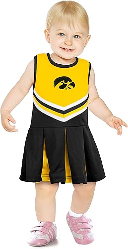 Miniatura 21 de Little King NCAA - Vestido de una pieza para niñas pequeñas, tallas 6M 12M 18M 2T 3T 4T