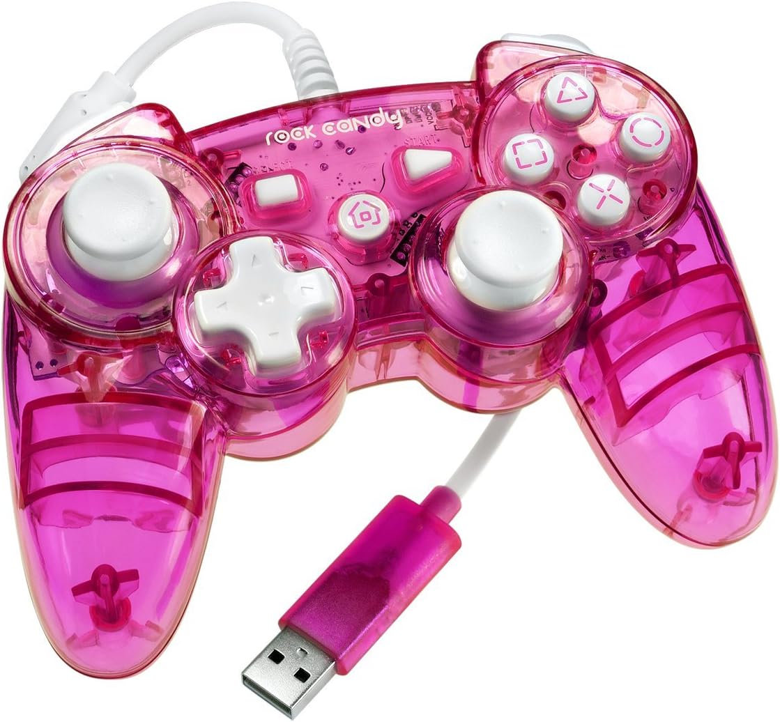 Rock Candy PS3 Controller - Pink
