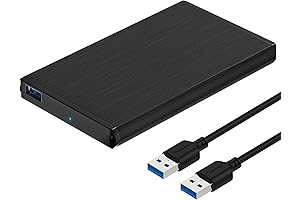 Sabrent USB 3.0 to 2.5 Inch SATA External Hard Drive Enclosure