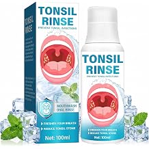 Tonsil Stone Mouthwash, Gentle Herbal Oral Rinse to Remove Tonsil Stones