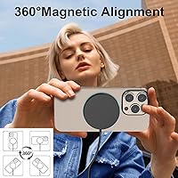 Vista 3 de Cargador MagSafe, almohadilla de carga inalámbrica magnética para iPhone 17/17 Pro/17 Pro Max/Air/16 15 14 13 12 Pro Max Plus mini y AirPods 2 3