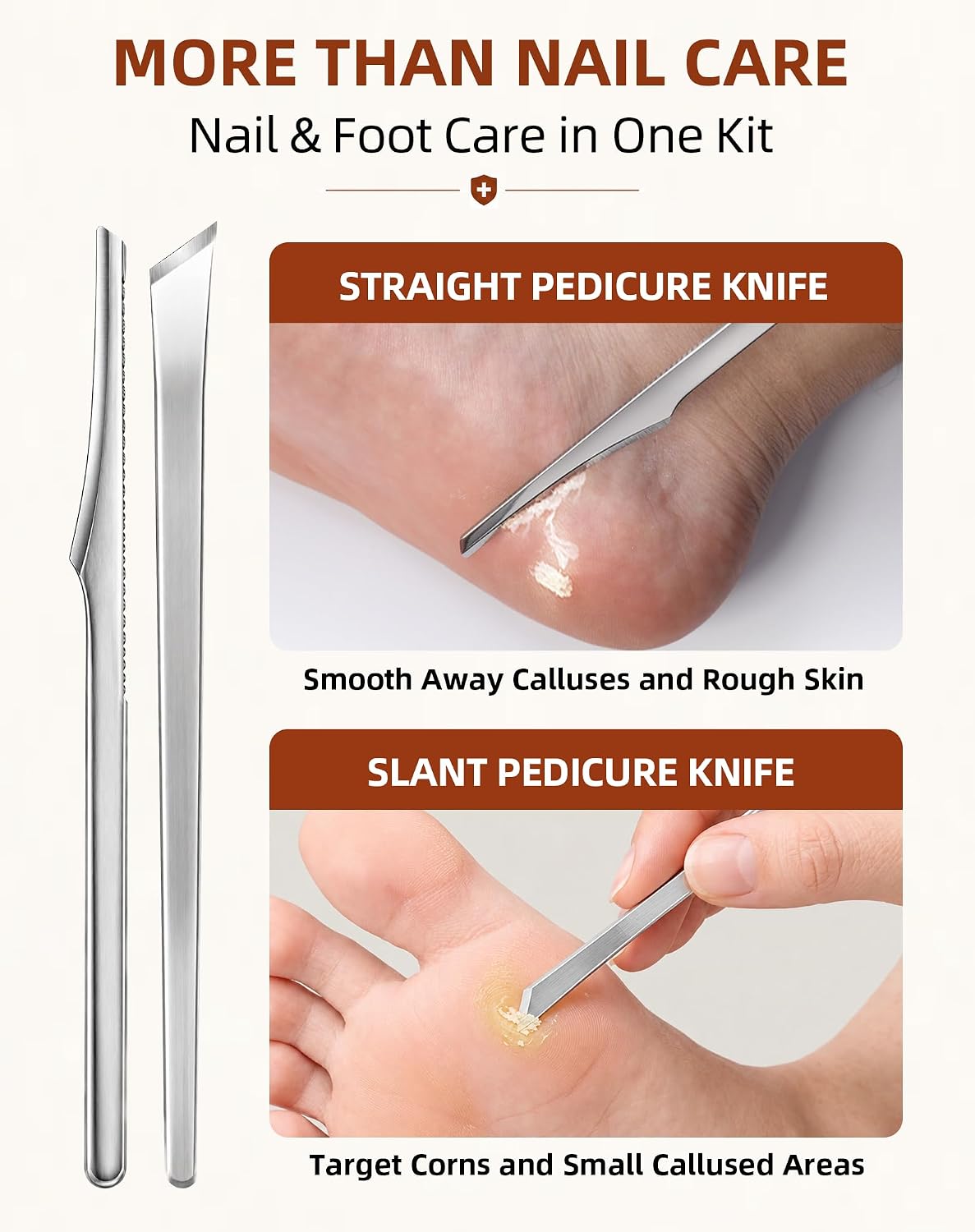 Ingrown Toenail Removal Kit, Professional Ingrown Toenail Clippers, 6PCS