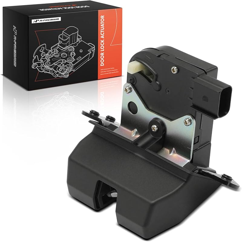Atuador da fechadura da tampa traseira A-Premium para Hyundai Santa Fe, Santa Fe Sport, Santa Fe XL e Kia – 1 unidade