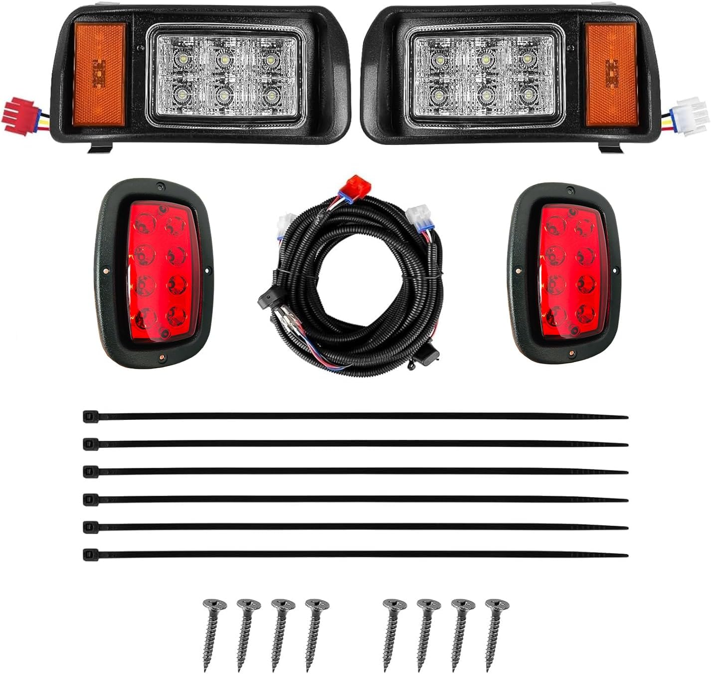 Dr.Acces Golf Cart LED Light for Club Car DS LED Light | Headlights Taillight DS Gas & Electric golf carts (1993 & up) 12V