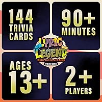 Vista 5 de Lyric Legend 90's R&B Music Trivia - Colección de juegos de trivia de música ampliable con acabado de varias cubiertas para fiesta de letras