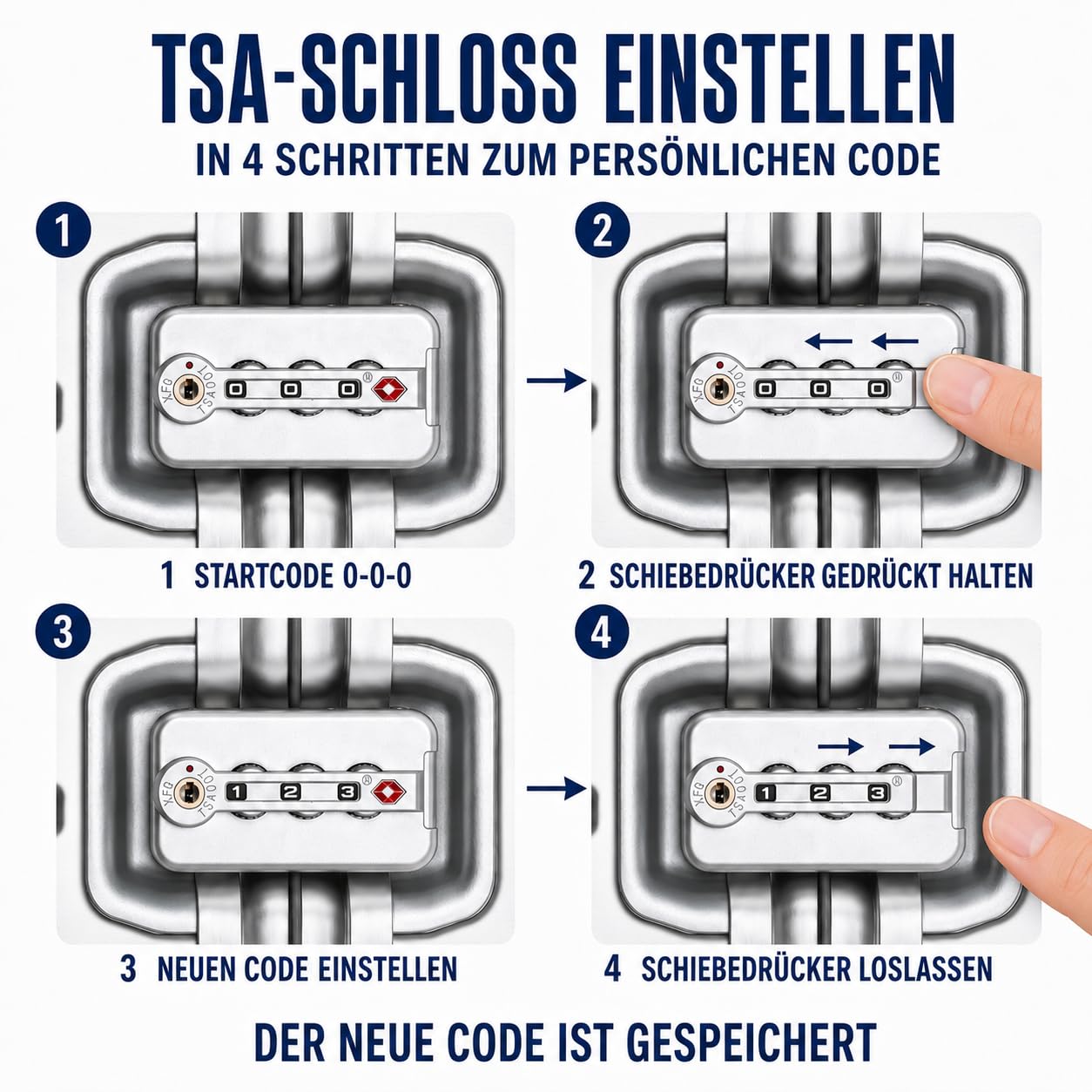 Travelhouse® Oslo Handgepäck Koffer Trolleys ohne Reißverschluss Silber 39L
