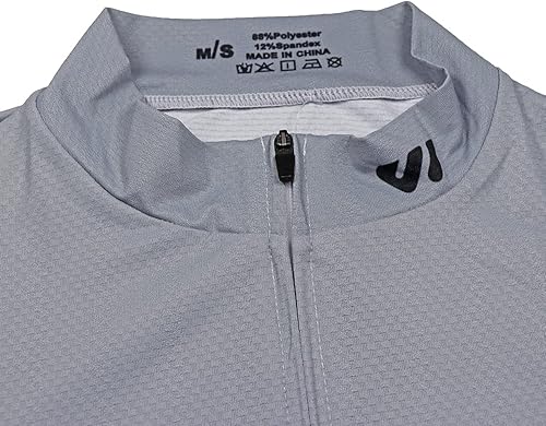 Miniatura 7 de Camisetas de ciclismo de manga larga para hombre, con cremallera completa y bolsillos, ropa de bicicleta de carretera