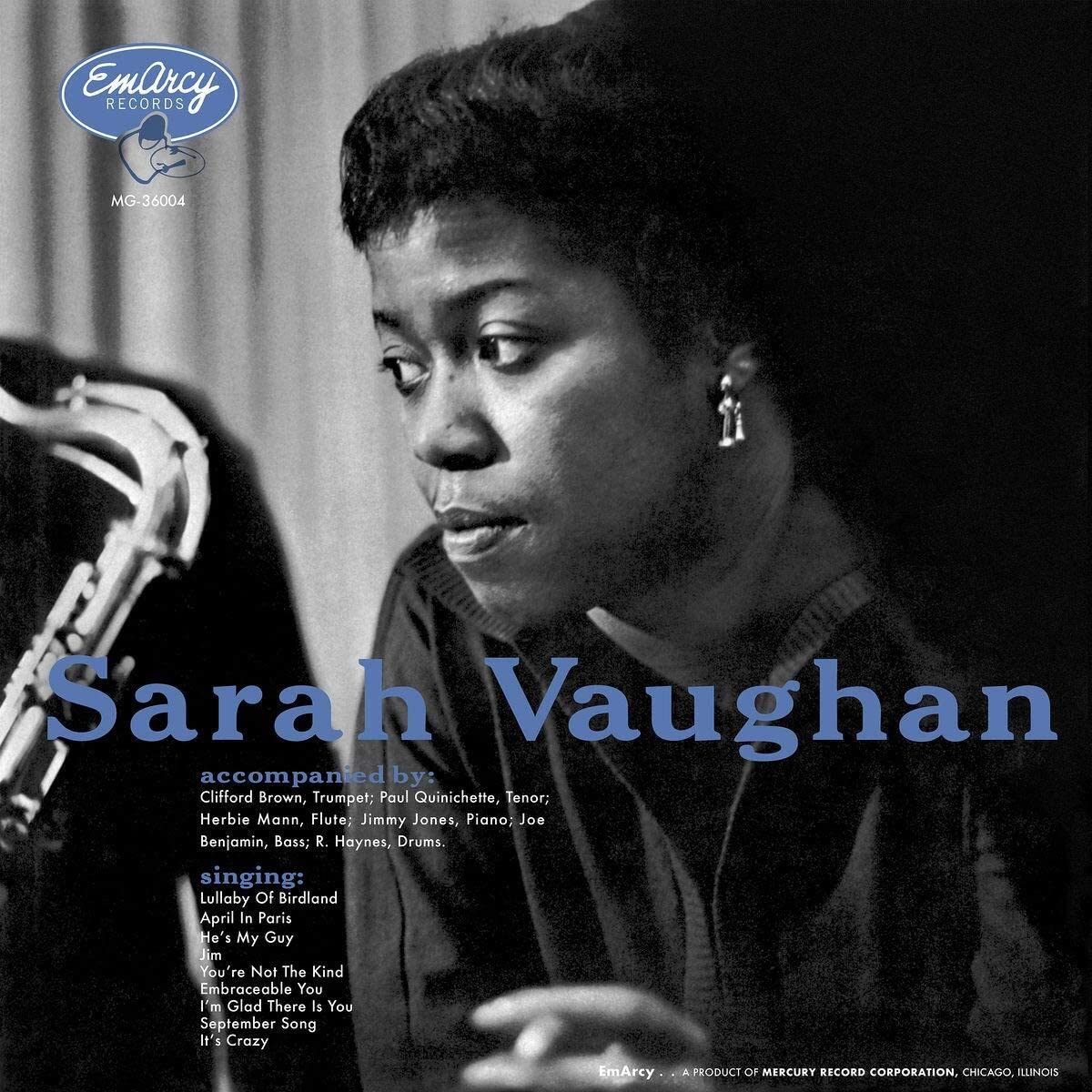 Sarah Vaughan Verve Acoustic Sounds Series