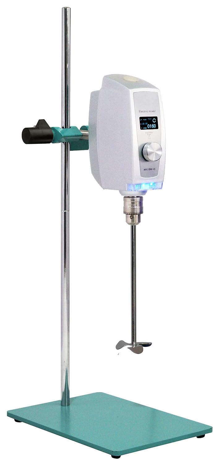 AM110W-O Electric Food Mixer Blender Lab Agitator High Accuracy Blender 20L water 30-2000rpm Electric Blender Mixer Max Viscosity