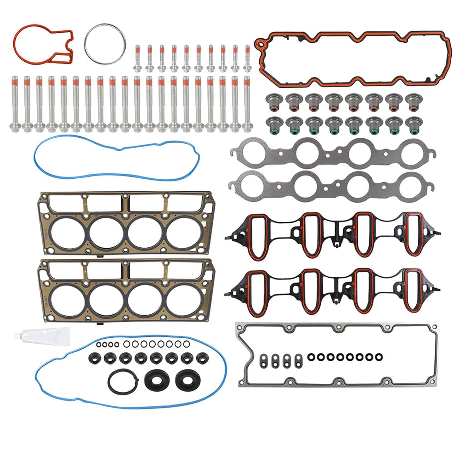 ANTUKO Head Gasket Bolt Set HS26191PT1 Replacement for 02