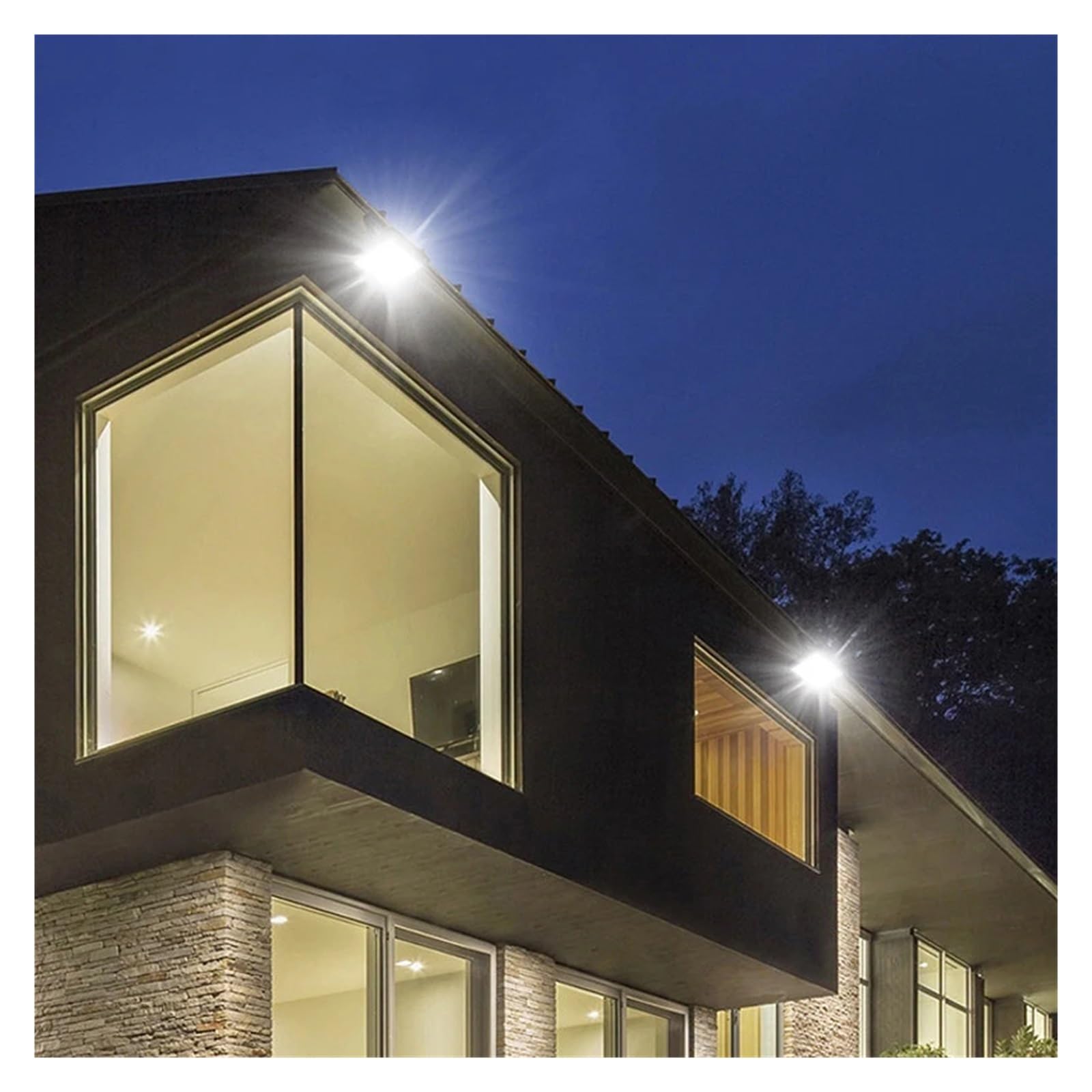 Lampa solarna zewnętrzna, 800W 2-głowicowa lampa słoneczna LED Zewnętrzna lampa reflektorowa LED Wodoodporna do ścieżki ogrodowej Ściana uliczna Słoneczny krajobraz Reflektor