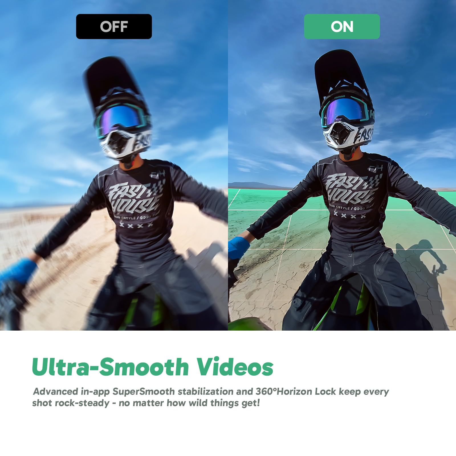 AKASO Action Cam 360° in 5.7K con Scheda 128GB, Foto 72MP, Doppio Sensore da 1/2" 48MP, 360° Horizon Lock, Touchscreen 2.29", AI Tracking, Effetto Selfie Stick Invisibile, Stabilizzazione SuperSmooth