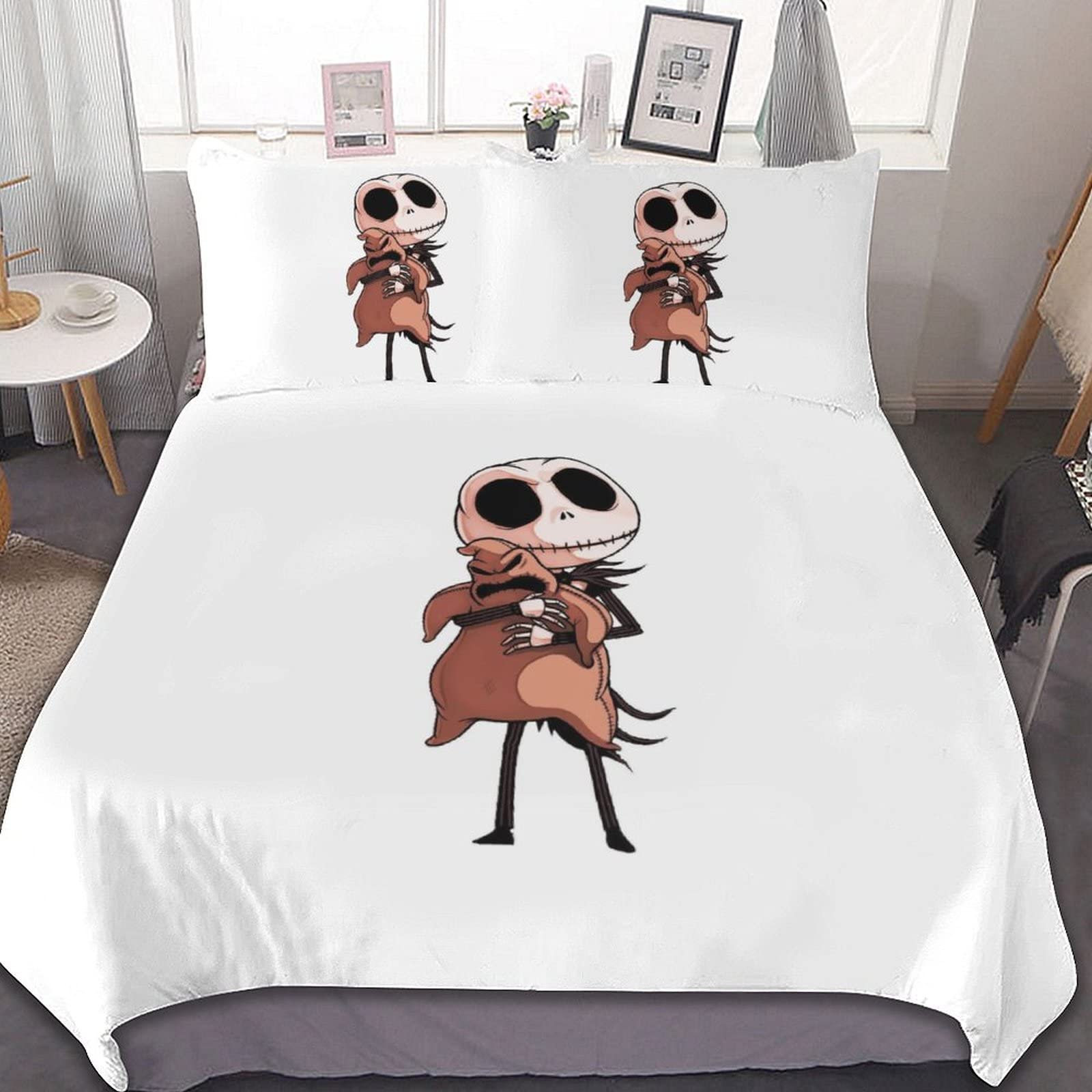 Amazon｜ナイトメアー ビフォア クリスマス 布団カバー 3点セット