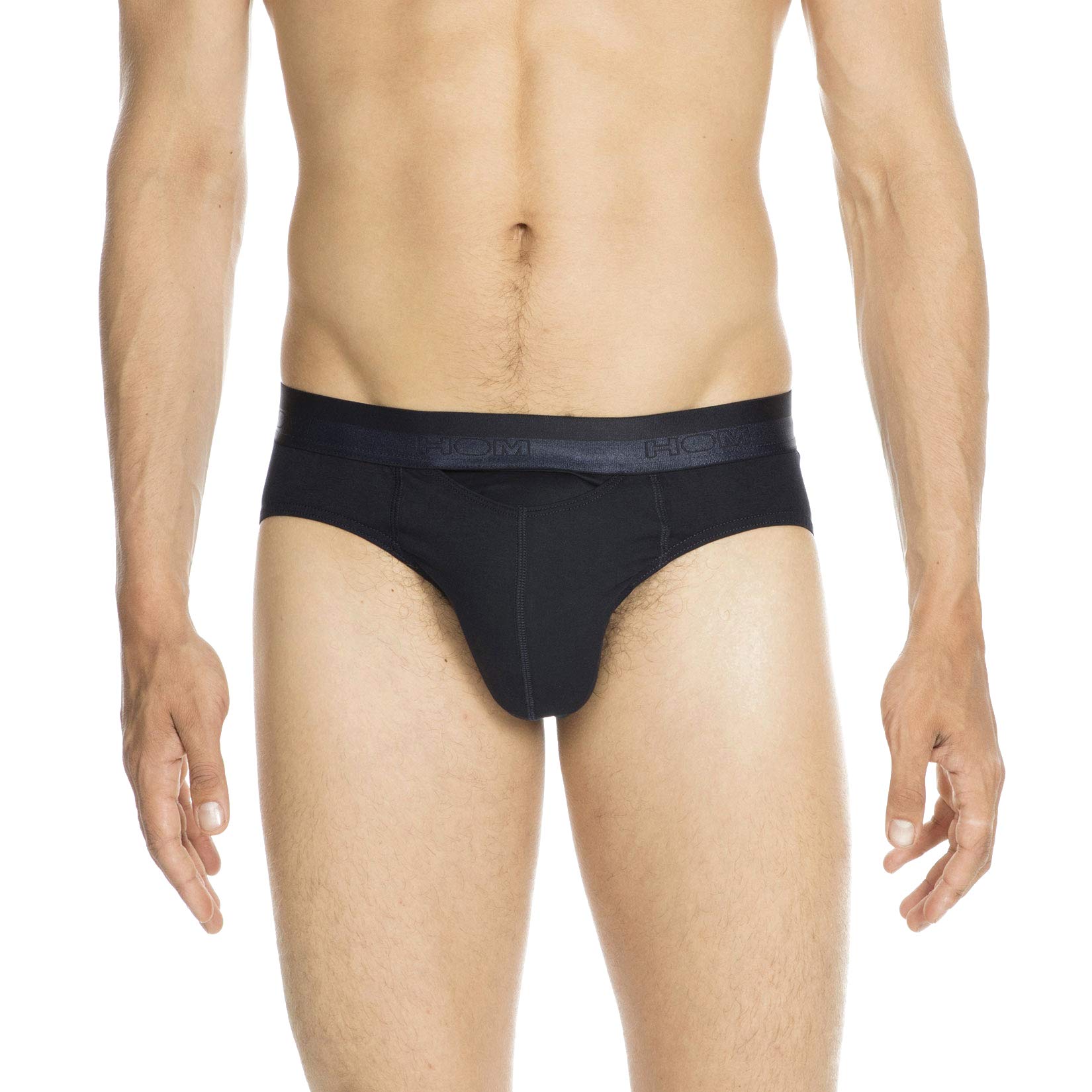 HOM Herren Slips Mini Briefs HO1 – Vorteilspack, Navy, XL, 2er Pack