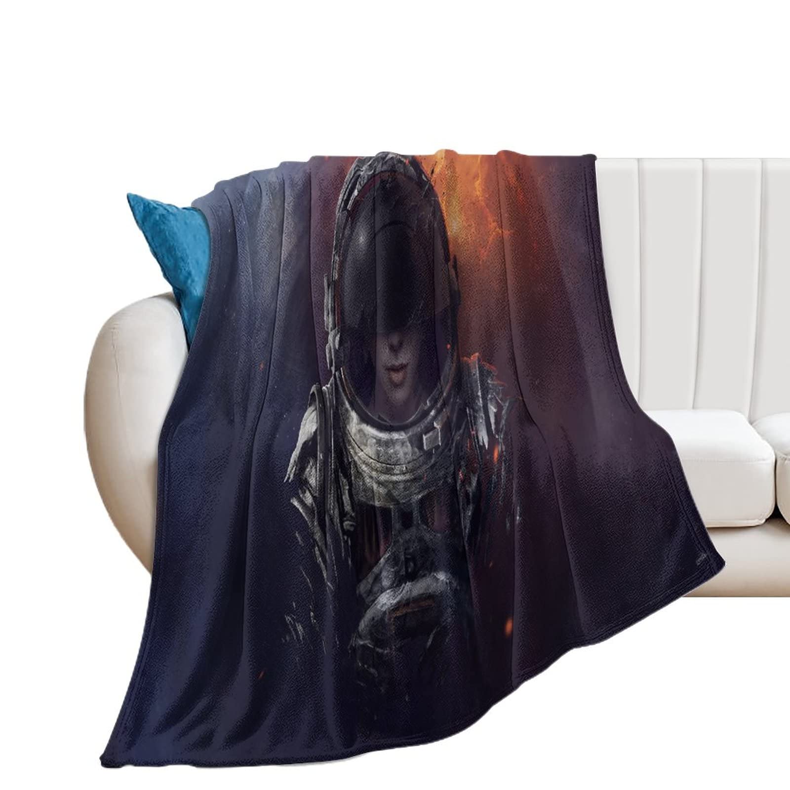 Couverture canapé astronaute chaude et confortable toutes saisons 150x200cm