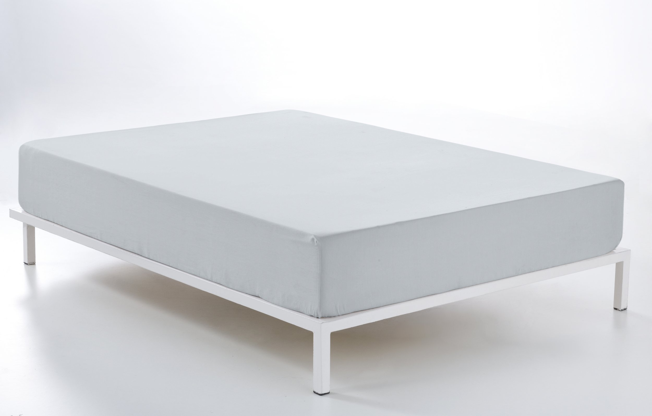 Housse de couette aqua lit 135 140 coloris uni coton polyester