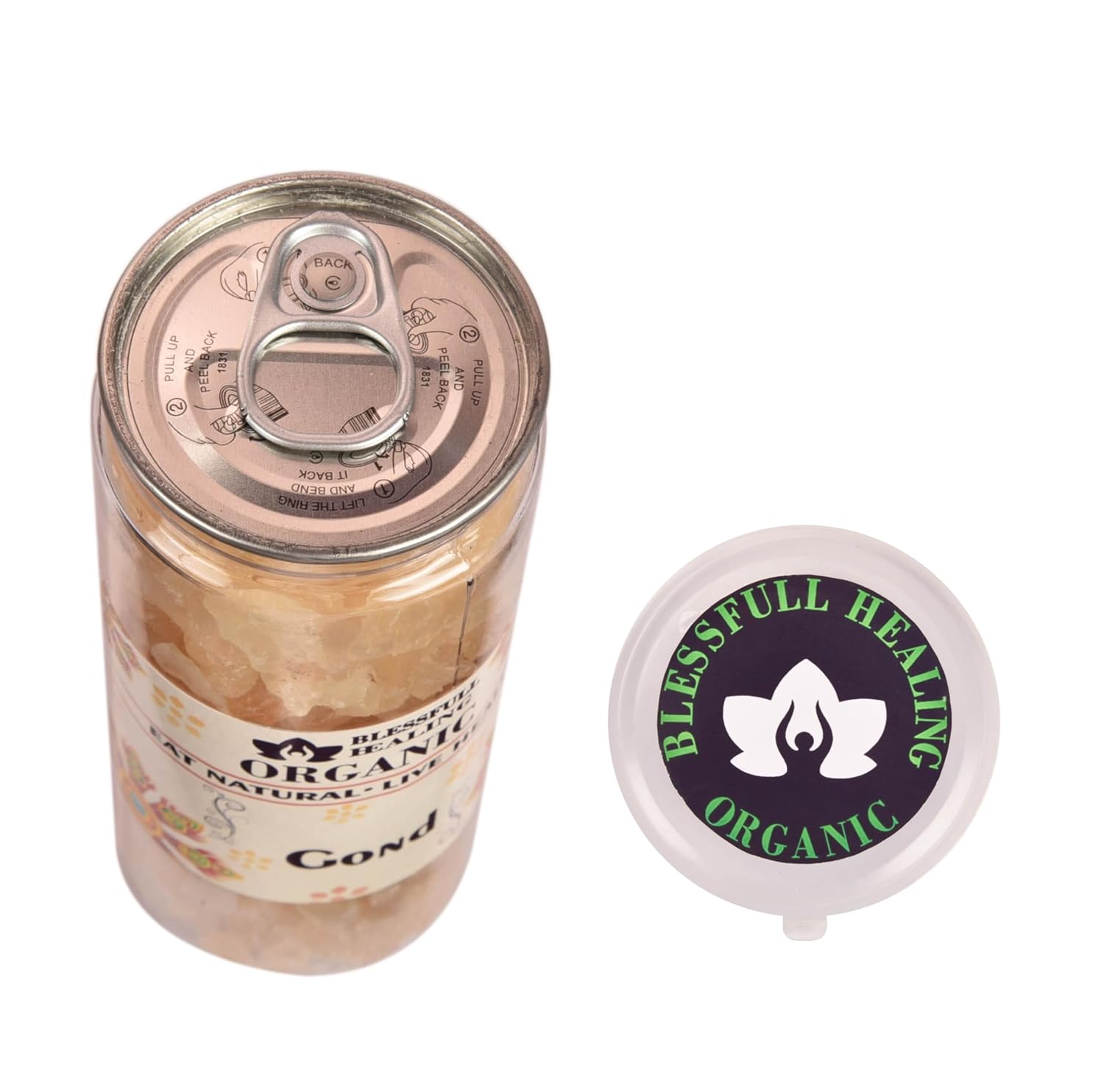 Blessfull Healing Organic Gond Katira 400 Gram Airtight Container