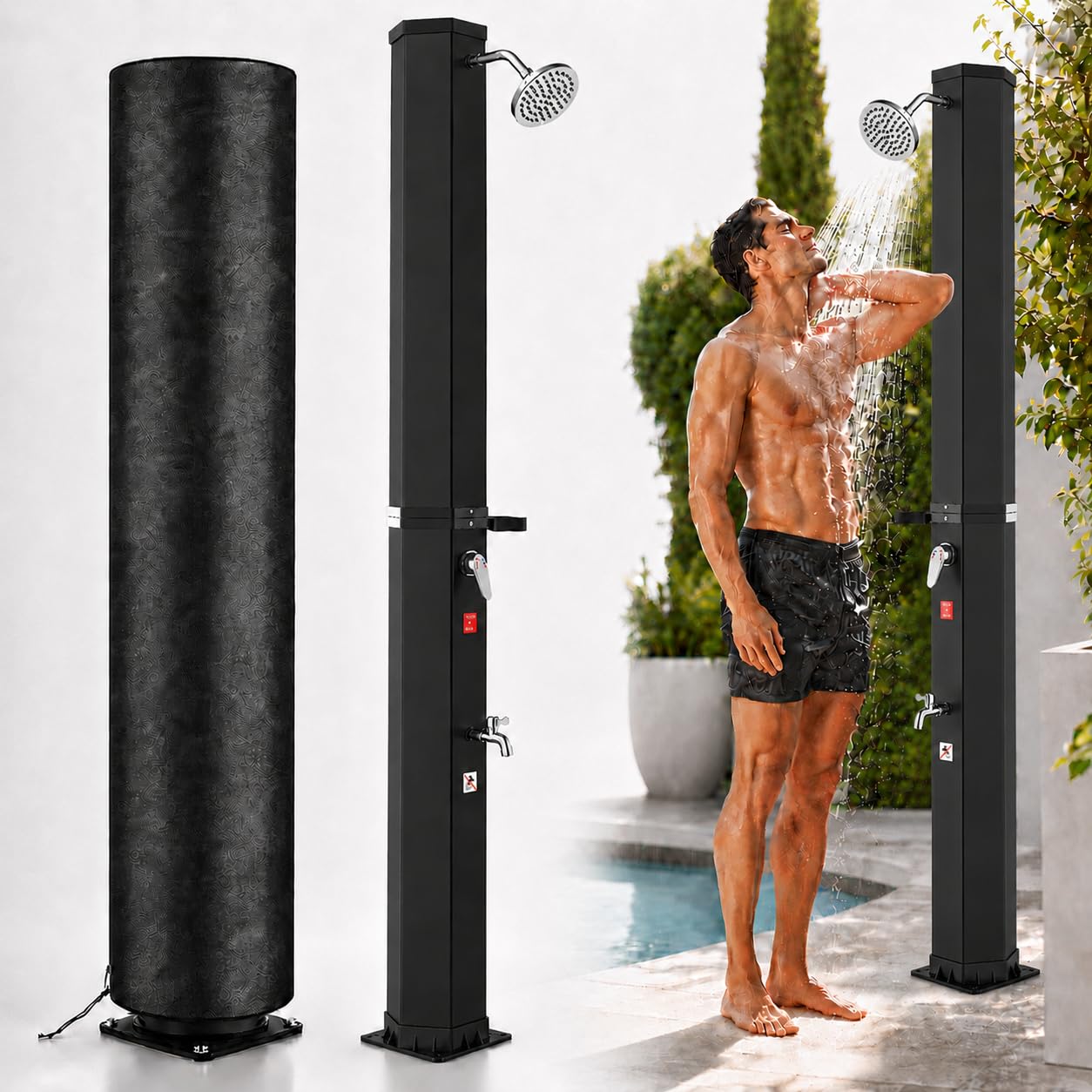 douche solaire jardin 60l