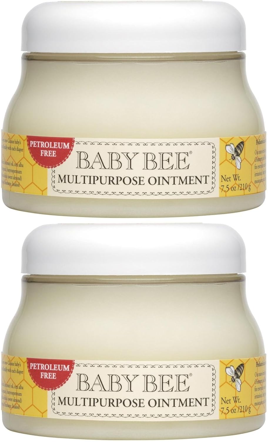 Amazon Com Burt S Bees Baby Multipurpose Ointment 7 5 Oz 2 Pack Baby