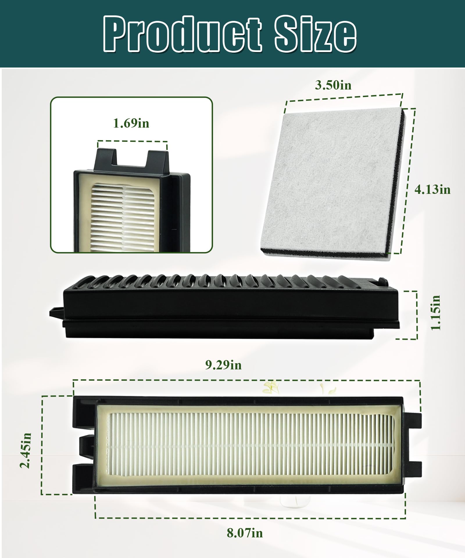 Filtro de repuesto HEPA R25 para aspiradora Riccar R25 R27 Series, compatible con R25D R25S R25P R27D R27P R27P R27CV