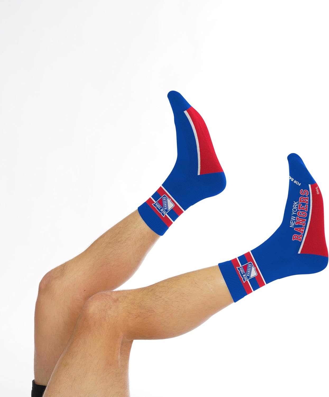 For Bare Feet NHL mens Lil' Deuce Quarter Sock - Image 2