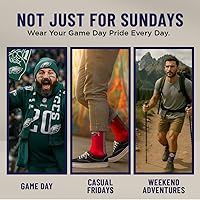 Vista 8 de For Bare Feet NFL - Calcetines unisex Mvp Crew Nfl L