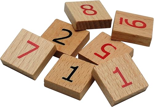 Miniatura 8 de WE Games Tablero de madera grabado personalizado Sudoku - Cajones de almacenamiento para azulejos numerados de madera