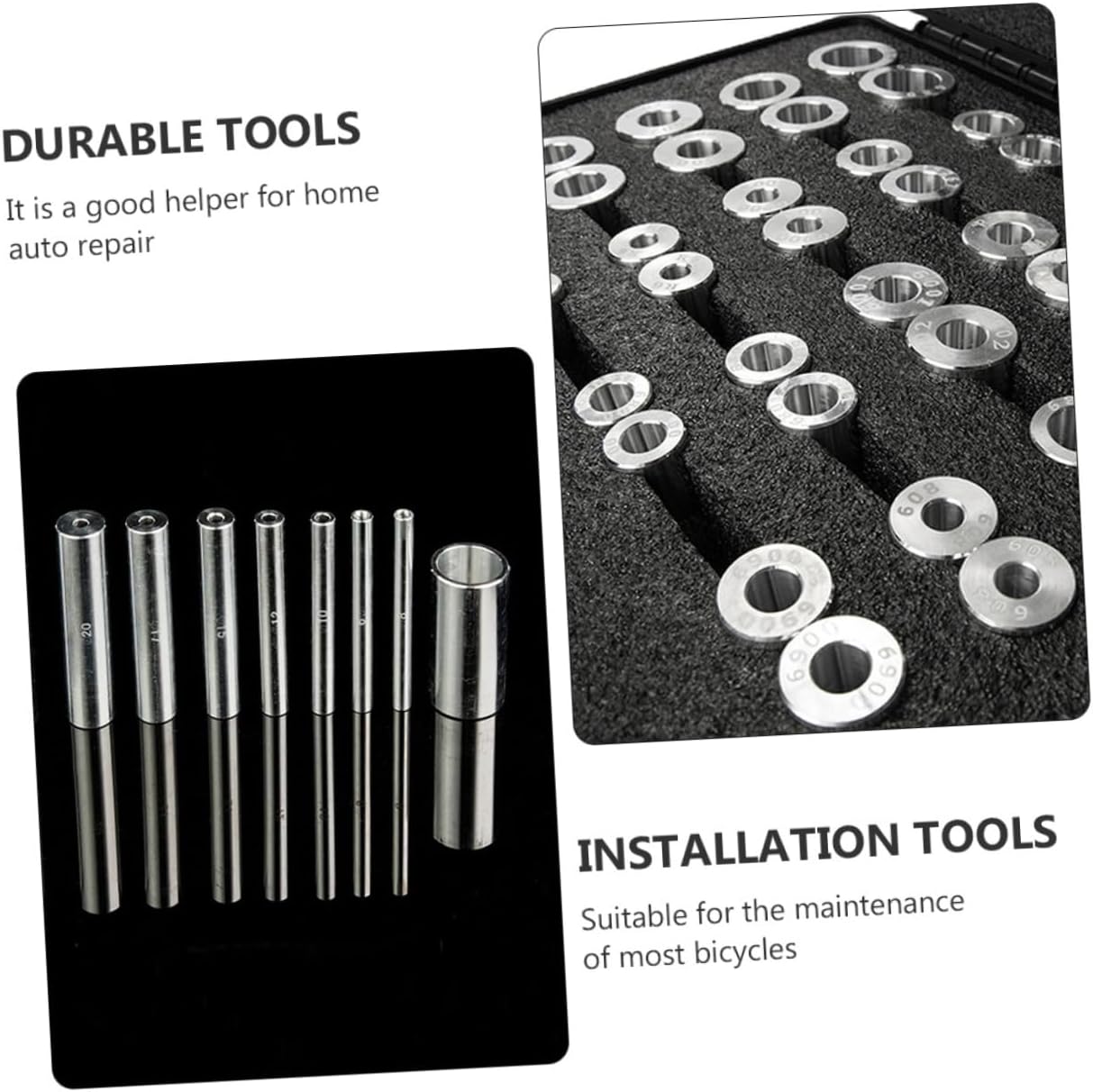 Simple Bike Repair Tools Bike Wheel Installation Kit Bearing Press Set Ergonomic Handle